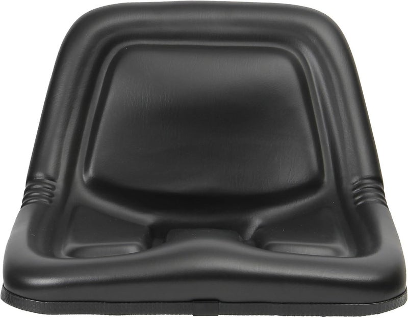 Deluxe Highback Steel Pan Lawn Mower Seat Black Model Number 135001BK L8