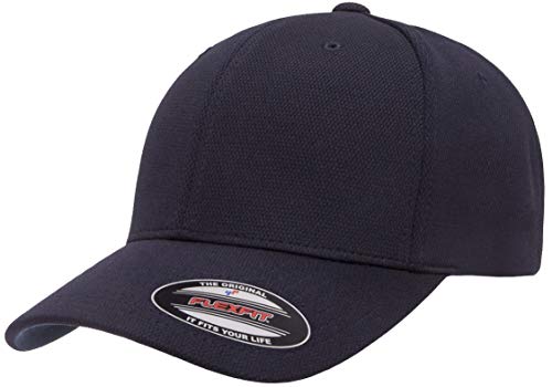 Flexfit Mens Cool & Dry Sport Hat, Navy, Large-X-Large US - Image 5