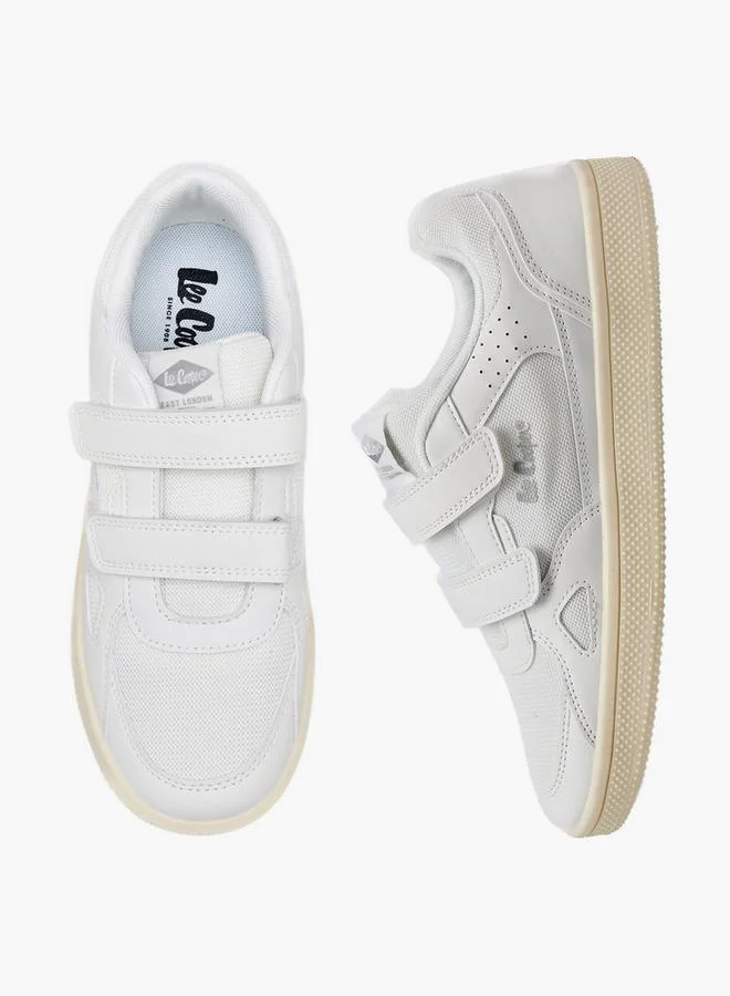 لي كوبر Boys Hook & Loop Ankle Sneakers