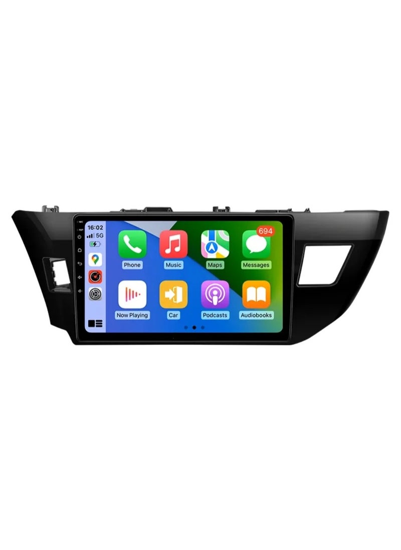 RAYMOS - Toyota Corolla 2014-2016 Android Car Radio With GPS Navigation Support Apple Carplay Android Auto Wireless 4GB RAM 10 Inch Touch Screen Car Stereo With Bluetooth WiFi FM Radio AUX USB Backup Camera - Image 1