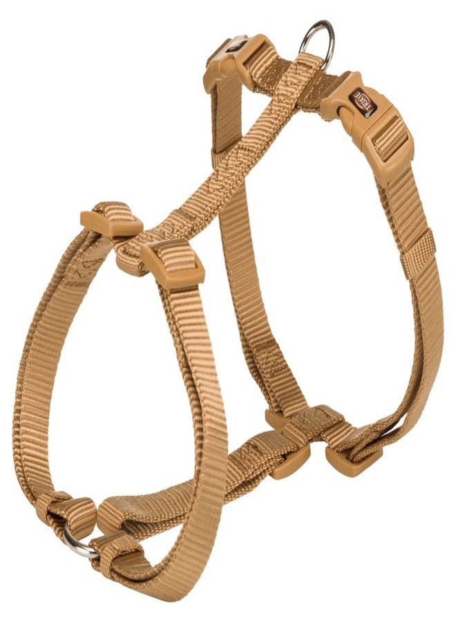 Trixie Premium Touring Harness for Dogs Made with Fleece Padding, Adjustable, and Lightweight Strong D-Ring Keeps The Harness and Leash in Place (L-XL, Caramel) - Image 1
