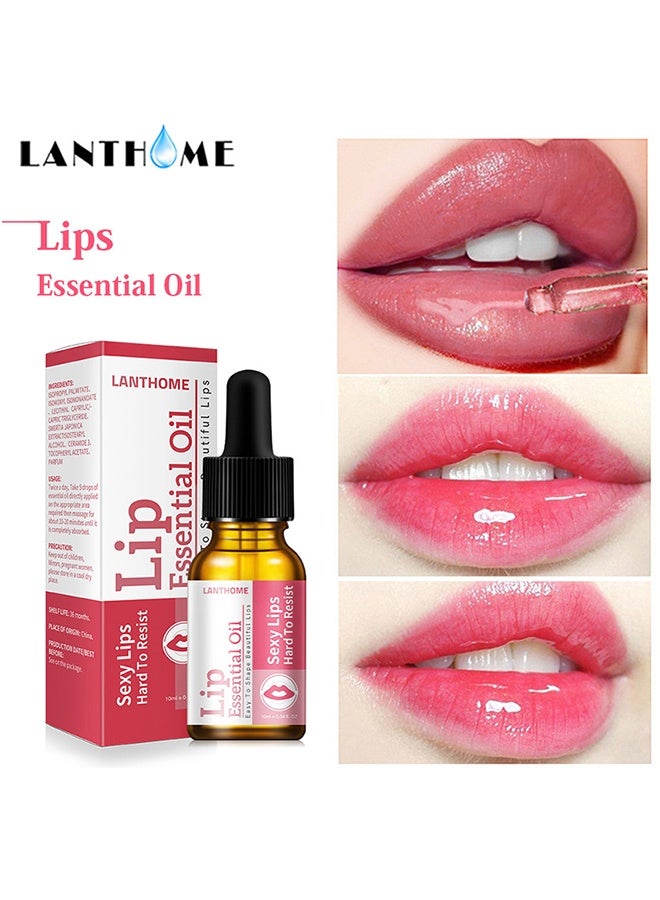 Lanthome Lip Essential Oil, Premium Therapeutic Grade Oil Beauty Exfoliating For Lip Care Nourishing & for Diffuser, Lips Care, Massage - Image 1