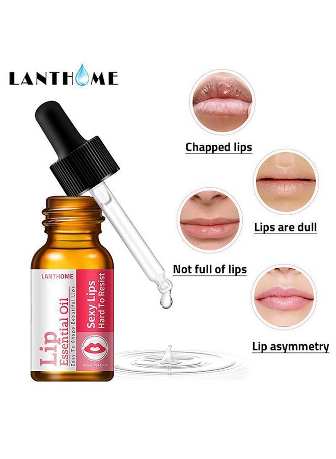 Lanthome Lip Essential Oil, Premium Therapeutic Grade Oil Beauty Exfoliating For Lip Care Nourishing & for Diffuser, Lips Care, Massage - Image 4