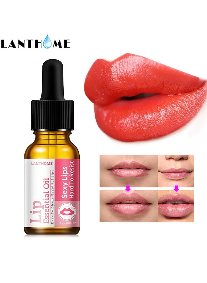 Lanthome Lip Essential Oil, Premium Therapeutic Grade Oil Beauty Exfoliating For Lip Care Nourishing & for Diffuser, Lips Care, Massage - Image 2