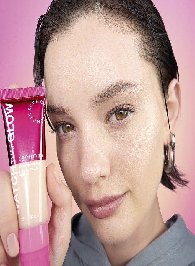 SEPHORA COLLECTION Watch That Glow Glow-Boosting Complexion Filter –  Light 3 - Light w/ Warm Golden Undertones, Radiant Finish, 0.84 oz/25 mL - Image 5
