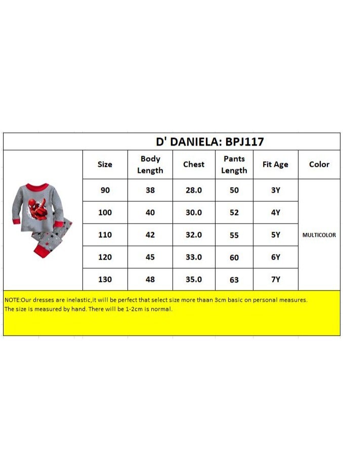 دانيال بيجامة سبايدر مان للأولاد من دانيال - أكمام طويلة - Image 4