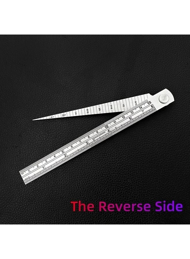 Conical Gap Gauge 3 In 1 Precision Wedge Depth Ruler Hole Inspection Tool - Image 4