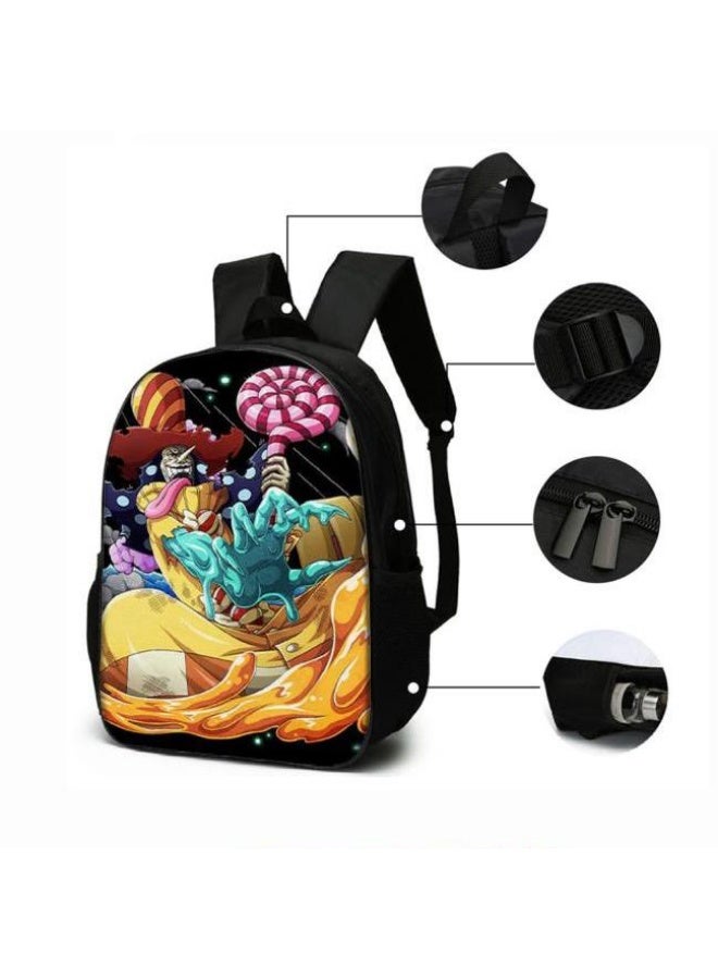 general The latest universal cartoon printed three piece practical bag combination (suitable for students, children, friends, outings, mountain climbing, etc.) - Image 5
