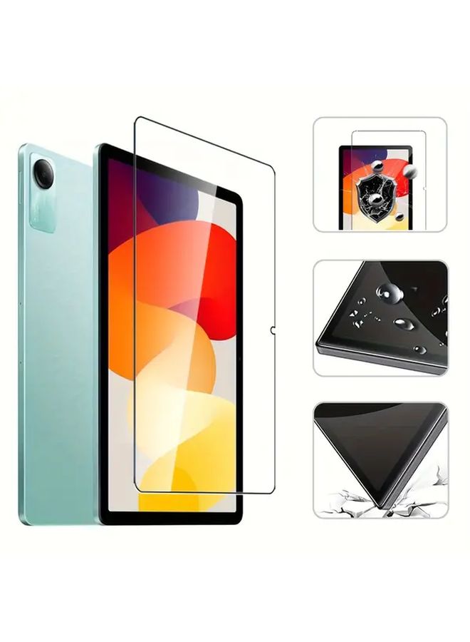 Redmi Pad SE 2 Pack Tempered Glass Screen Protector HD Edge to Edge Scratch Resistant - Image 4