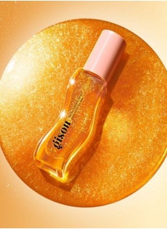 Gisou Gisou Golden Shimmer Glow Honey Infused Lip Oil - Hydrating, Nourishing, and Naturally Enhancing Formula for Luxurious Lips 0.27 oz 8 ml  - Image 3