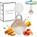 Royaroma Long Lasting Car Fresheners for Women Non Toxic Car Air Freshener with Adjustable RopeLuxury Cars Diffusers for Essential Oils Clear PlantBased Essential Oil Sea Salted Caramel Scent - Image 2