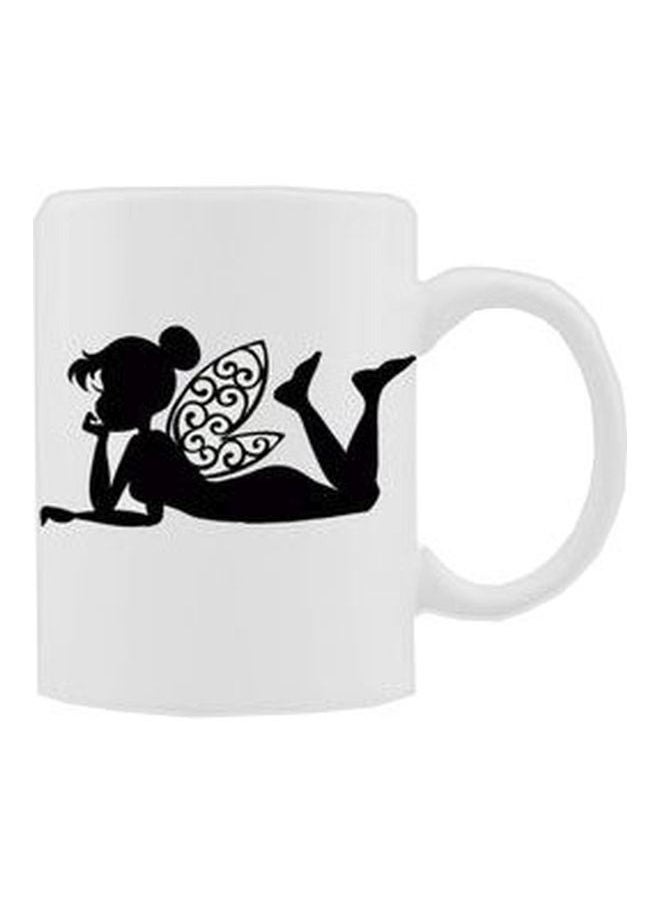 Phone Planet - Tinkerbell Printed Mug White/Black - Image 1