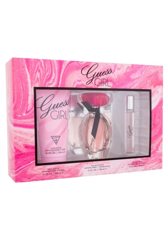 جس مجموعة جيس جيرل (L) EDT 100ML+15+200ML B/L