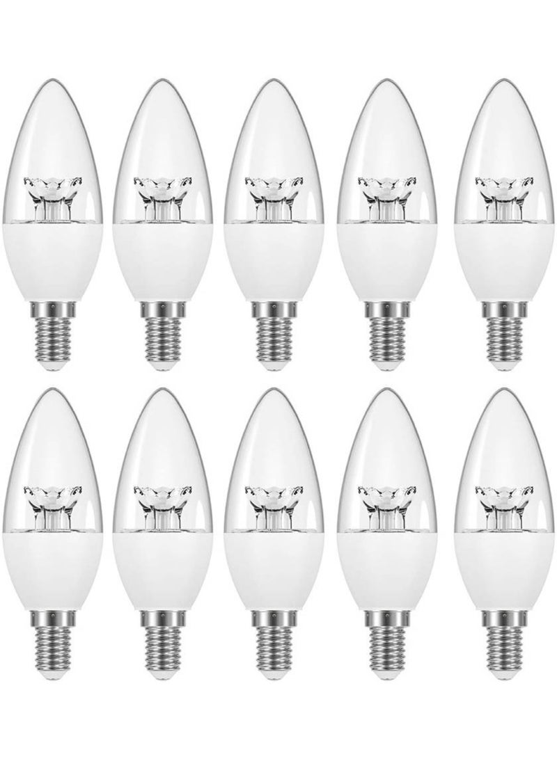 OSRAM Osram E14 LED Bulb Clear filament 4.7W 827 Warm White - Pack of 10 - Image 1