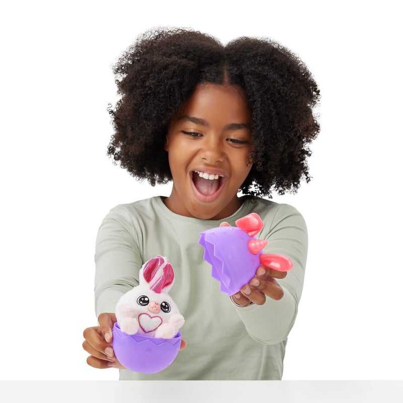 Rainbocorns Bunnycorn Surprise by ZURU (2 Pack) Collectible Plush Stuffed Animal, Surprise Eggs, Stickers, Ages 3+ for Girls & Children (Random) - Image 2