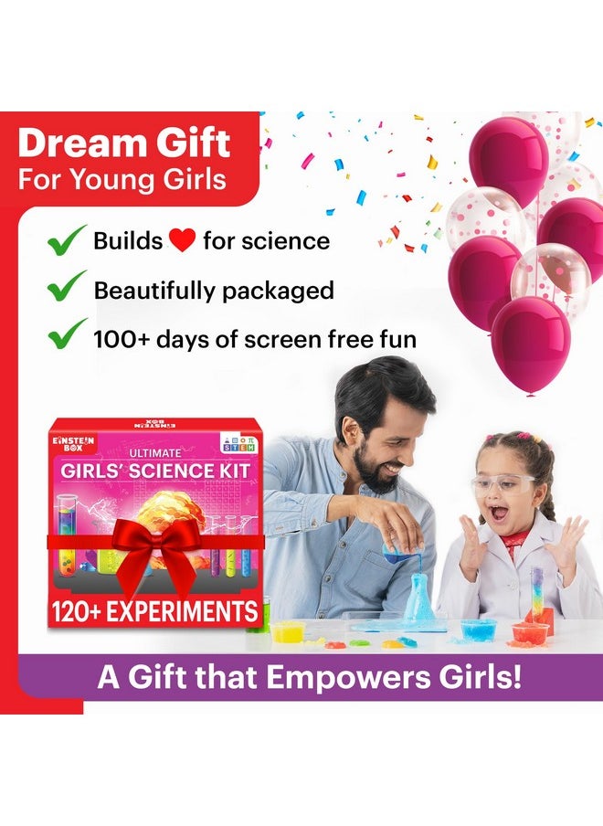 Einstein Box Einstein Box Ultimate Girls' Science Kit for Girls Ages 6-8-10-12 Years | Birthday Gift Ideas for Girls | STEM Learning Toys for 6,7,8,9,10,11,12,13,14 Year Old Girls |  - Image 5