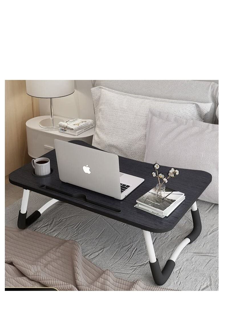 Black Folding Bed Desk Laptop Desk