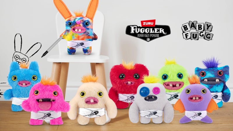 Fuggler Baby Fugg Series 3, 3.5" by ZURU Funny Ugly Monster, Plush, Collectible, Toy (3 Pack, Random Assortment) - Image 2