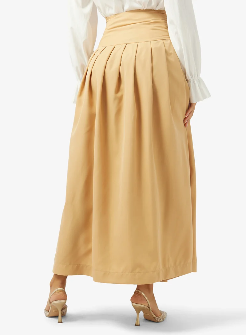 Khizana  Box Pleat Skirt for Women | Best Price UAE