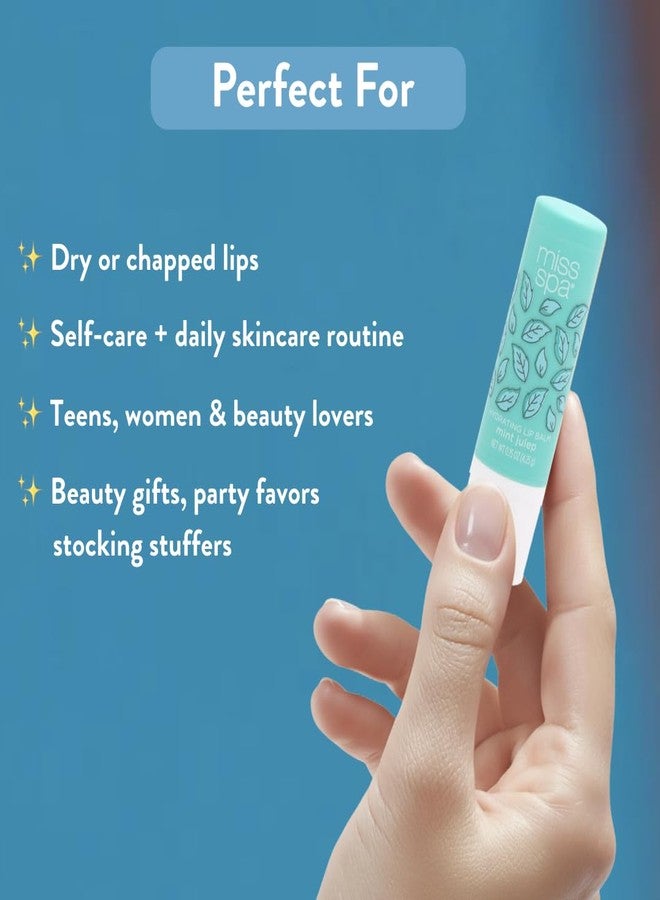 Miss Spa Hydrating Lip Balm Set Moisturizing Lip Care Gift Set for Dry Lips,Nourishing Lip Moisturizer with Shea Butter & Vitamin E, Vegan Gluten Free, Long-Lasting Hydration, 5 Flavors - Image 5