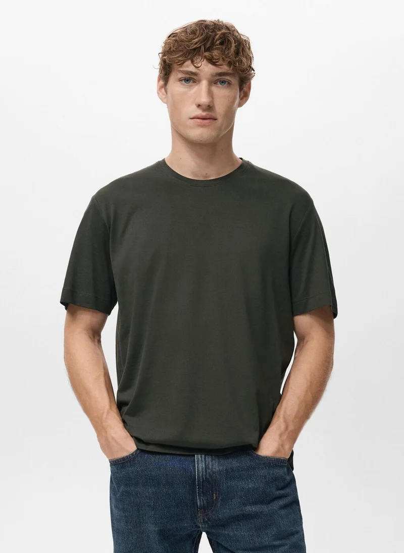 100% cotton T-shirt regular fit