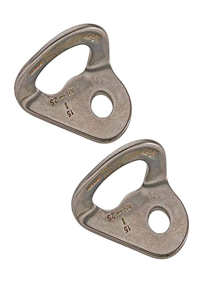 Edelrid Draco Hanger - Stainless Steel Bolt with Rounded Edges (Pack of 2) - EN 959 Certified - Image 1