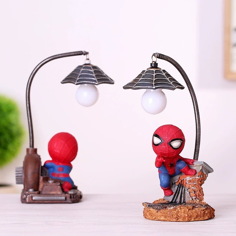 مارفل الرجل العنكبوت ضوء الليل ديكور المنزل الحلي - Image 2