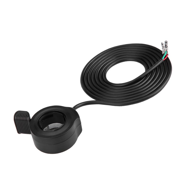 Thumb Throttle: 22mm Handlebar Mount, Universal Compatibility - Wide Voltage Range (24V 36V 48V 60V 72V), Premium Plastic & Metal Build - Speed Control for Electric Bikes, Scooters With Hall Sensor Co - Image 4