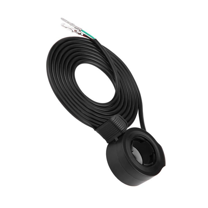 Thumb Throttle: 22mm Handlebar Mount, Universal Compatibility - Wide Voltage Range (24V 36V 48V 60V 72V), Premium Plastic & Metal Build - Speed Control for Electric Bikes, Scooters With Hall Sensor Co - Image 2