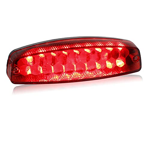 QUASCO Universal 12V Tail Light ATV Taillight Brake Lights Compatible with Yamaha Honda Suzuki 50cc 70cc 90cc 110cc 125cc Tao Tao Scooter Motorcycle - Image 1