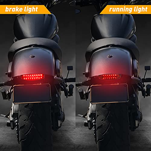 QUASCO Universal 12V Tail Light ATV Taillight Brake Lights Compatible with Yamaha Honda Suzuki 50cc 70cc 90cc 110cc 125cc Tao Tao Scooter Motorcycle - Image 3