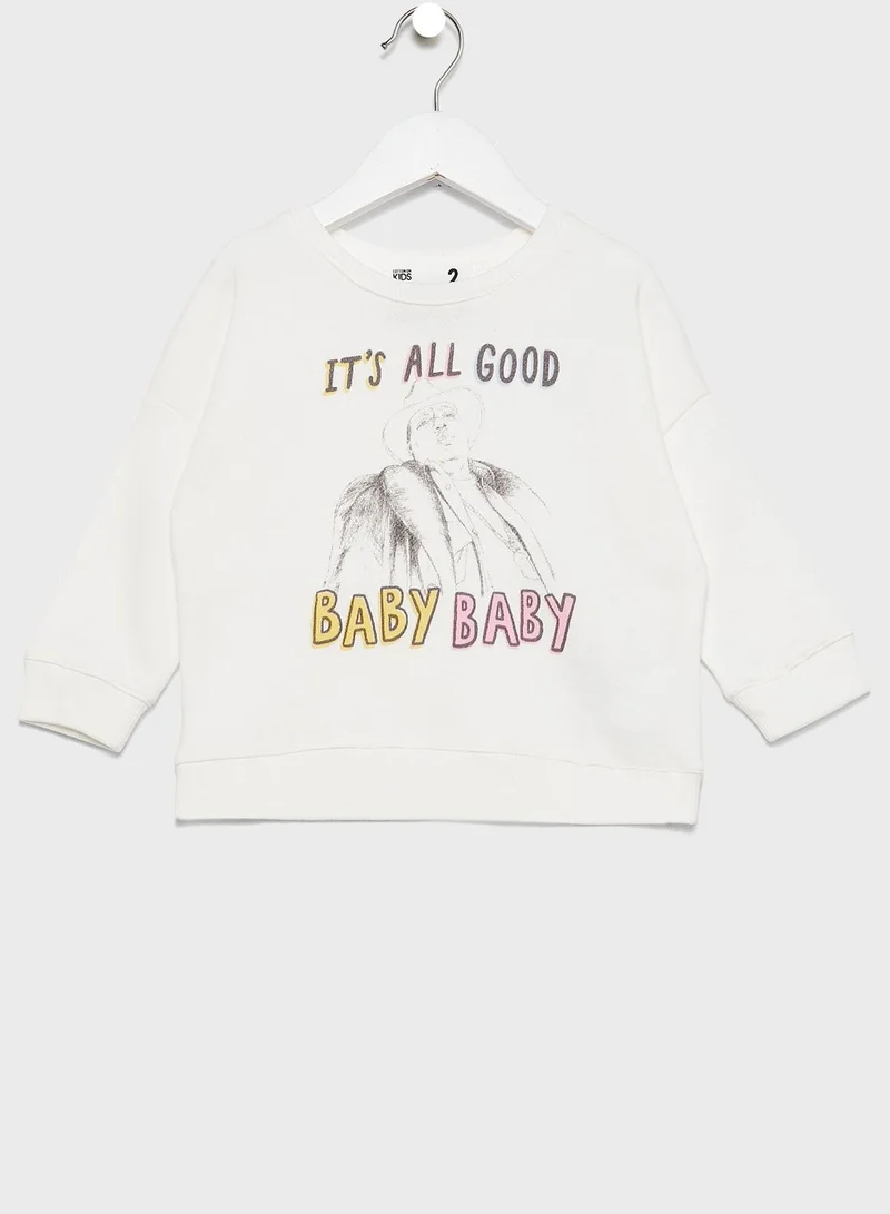 Cotton On Kids It's All Good Sweatshirt