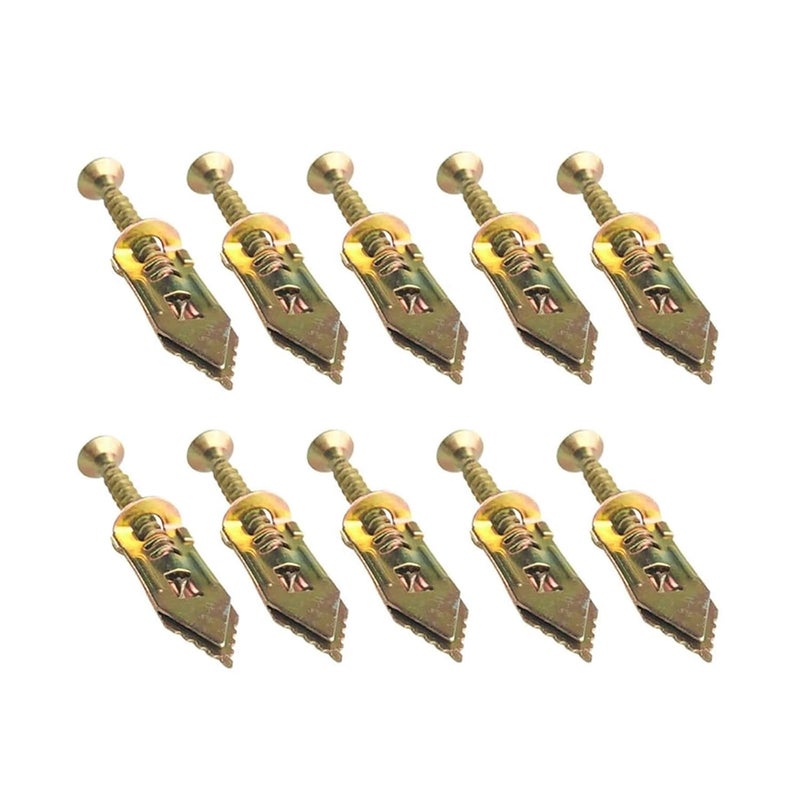 Self Drilling Drywall Anchors 220pcs Heavy Duty Rust Resistant Metal Fasteners for Plasterboard Wood - Image 1