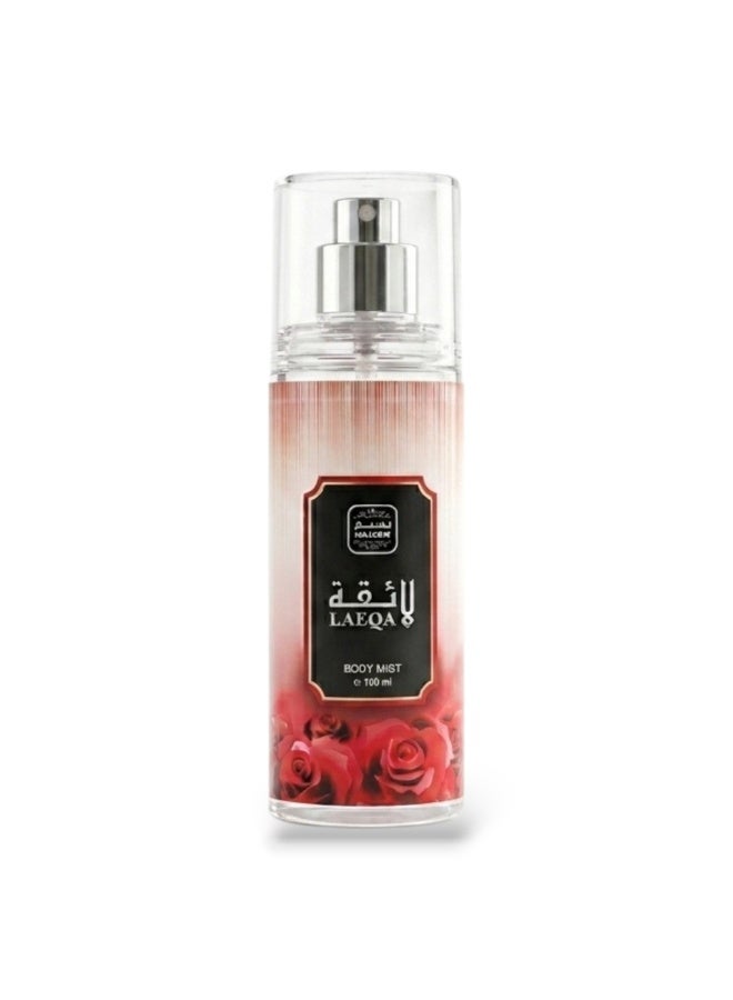 نسيم لائقة – بخاخ معطر للجسم والشعر بدون كحول 100 مل من نسيم | رائحة فاكهية خشبية منعشة - Image 1