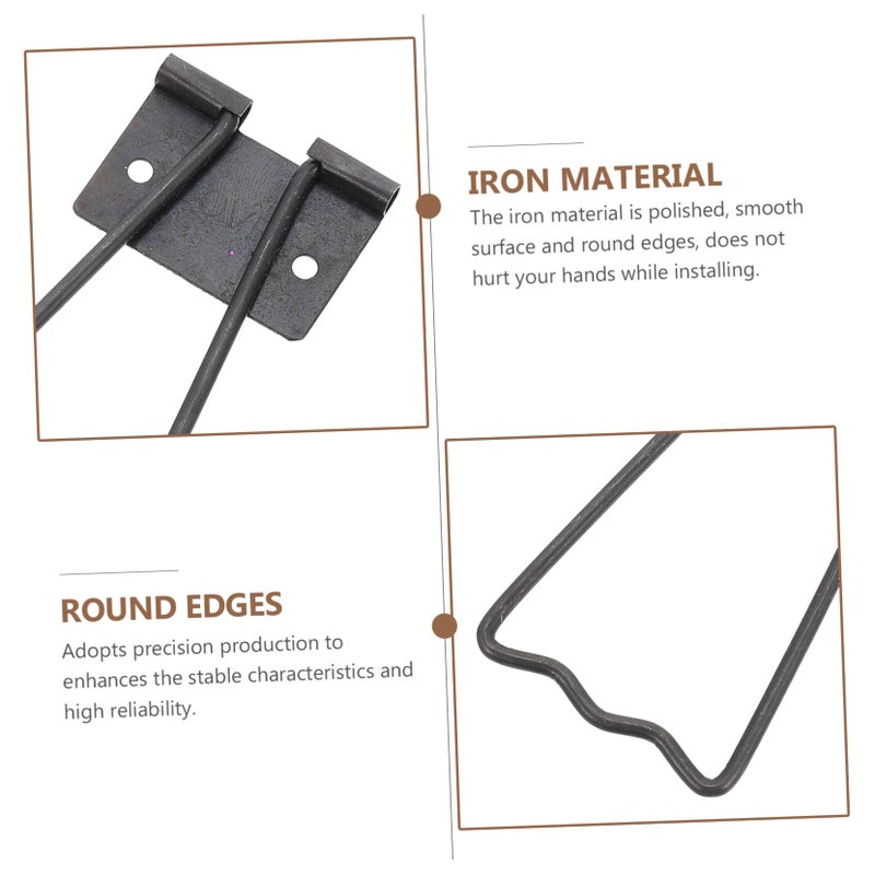 Easel Back Photo Frame Stand Sturdy Bracket Easy Install Display 4x6 Inch - Image 5