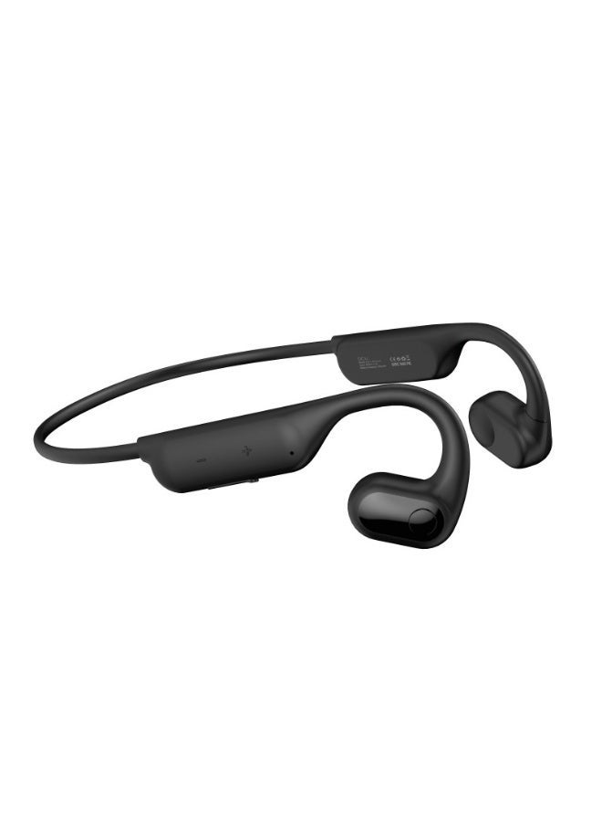 DCU TECNOLOGIC DCU Air Conduction Open-Ear Wireless Earphones with Enhanced Bass, 15H Playtime, IPX4 Sweat Resistance, Multipoint Connectivity & Touch Control – Black - Image 2