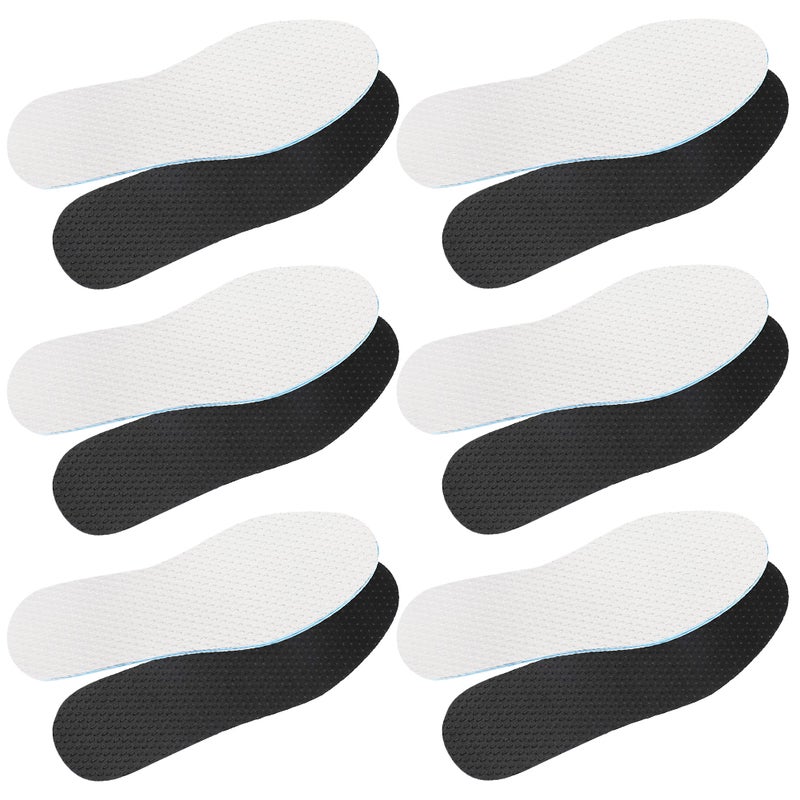 6 Pairs Shoes liners for Hiking Running Shoe Insoles for Boot Sneaker Breathable Shoe Inserts - Image 5
