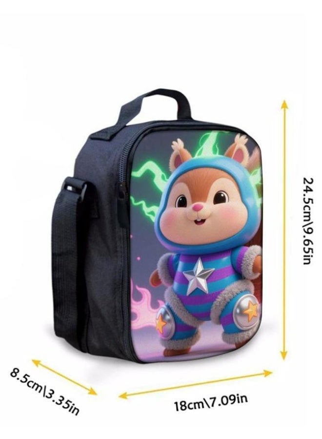 Bright Li Fire Fashion is unlimited! Cartoon bag three-piece set, suitable for a variety of scenes for students and teenagers (available for students, children, friends on outings, mountain climbing, schooling, etc.) - 22 - Image 4