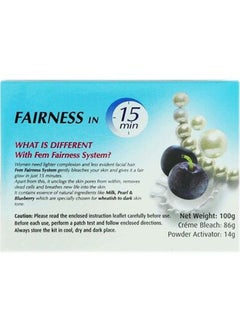 fem Pearl & Blueberry Fairness Cream Bleach 50g  - Image 3