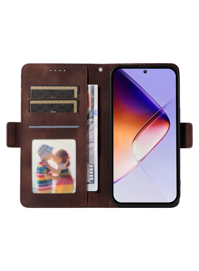 اس-توب جراب لهاتف Infinix Note 40 5G، جراب هاتف جلدي منقوش عليه نجوم معينة - Image 4