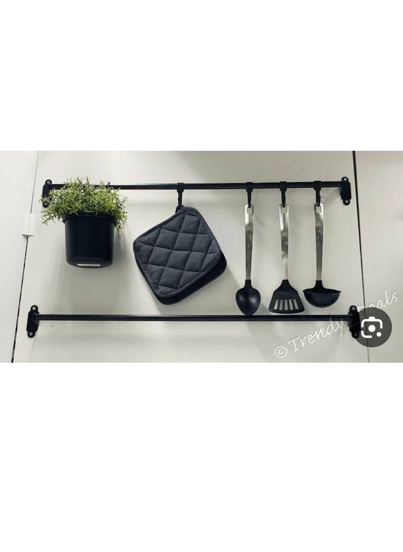 Metal pipe with 5 hooks  - Image 4