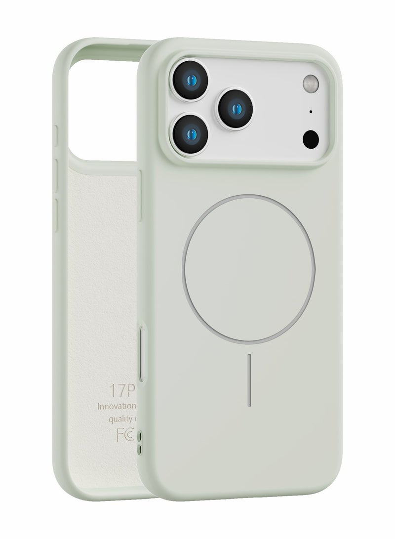 DUSALA Magnetic for iPhone 17 Pro Max Case [Compatible with MagSafe] [Soft Anti-Scratch Microfiber Lining],Premium Silicone Phone Case - Image 1