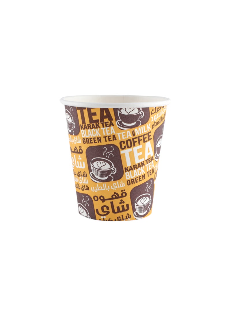 Richoos Paper Cup 6.5 oz – 50 x 20 Packs (1000 Cups), Eco-Friendly Disposable Cups for Hot and Cold Beverages - Image 2