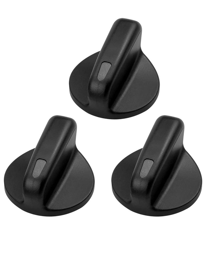 GUZIKO A/C Control Knob Fan Heater Control Konbs Replace 55905-35310 Fit for Toyota Tacoma 1995-2004, 3Pcs HVAC Fan Control Knob A/C Temperature Control Button - Image 1