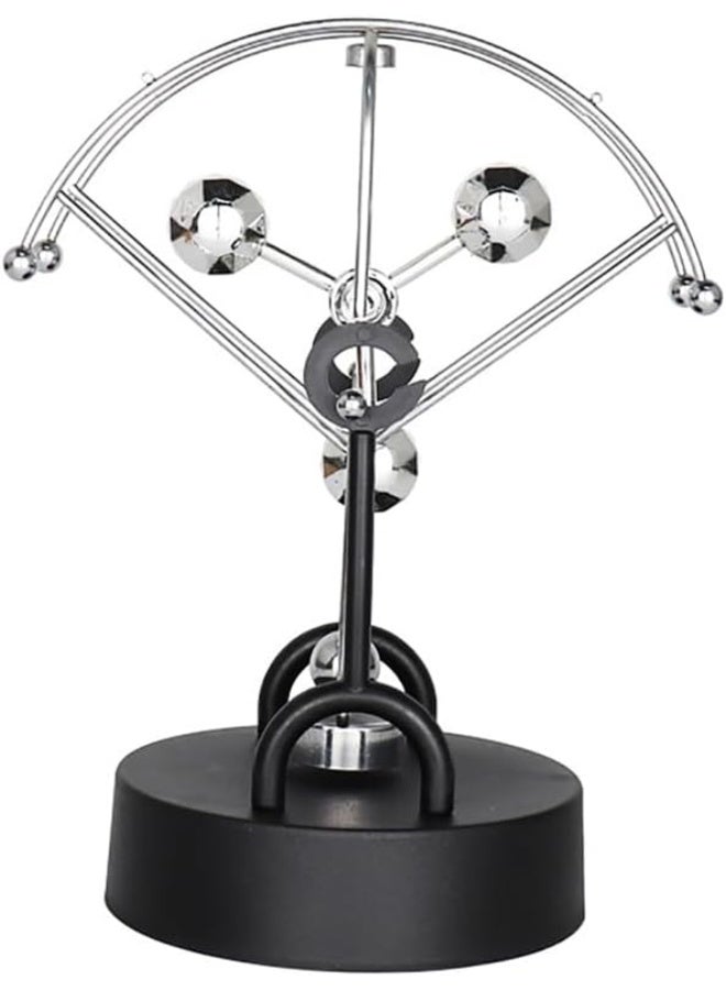 VITION Electronic Perpetual Debate Motion Desk Decoration Physics Science Executive Toy, Swing Pendulum (Style-D) - Image 1