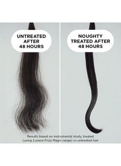 NOUGHTY 97% Natural Frizz Magic Conditioner, Anti Frizz Cleanser for Frizzy and Curly Hair to Smooth and Shine with Marula Oil and Daikon, Sulphate Free Vegan Haircare 250ml  - Image 2