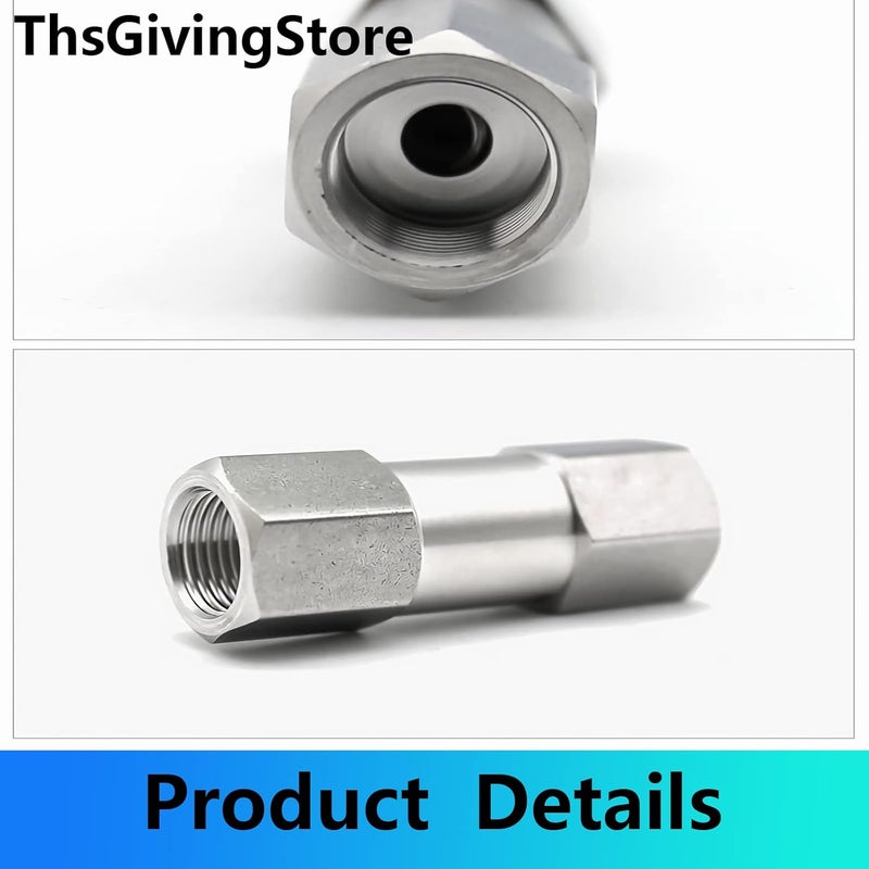 ThsGivingStore صمام فحص من الفولاذ المقاوم للصدأ 304 بملف أنثوي G بحجم 1/2 إنش من ThsGivingStore - Image 4