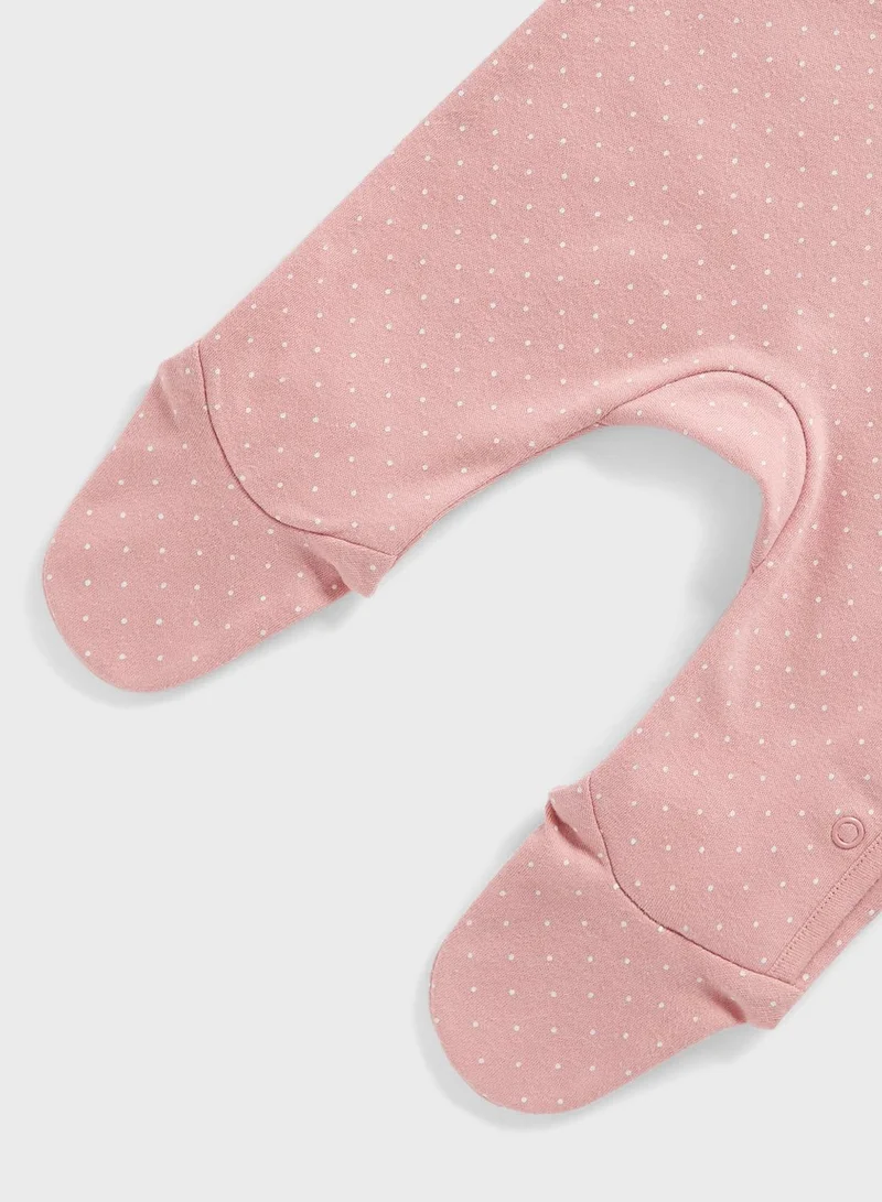 mothercare Infant Rabbit Broiderie Onesies