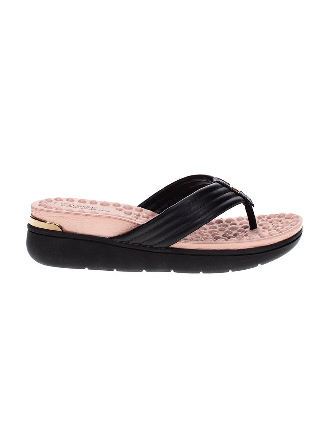 MODARE Cross Strap Flat Sandals - Image 1