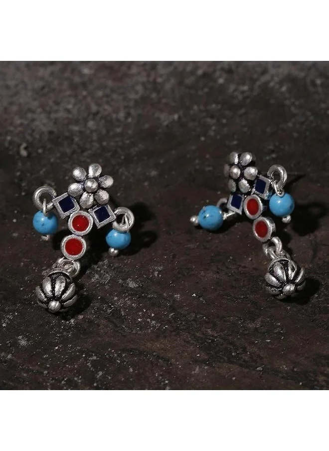 فويلا Moksha Floral Drop Earrings